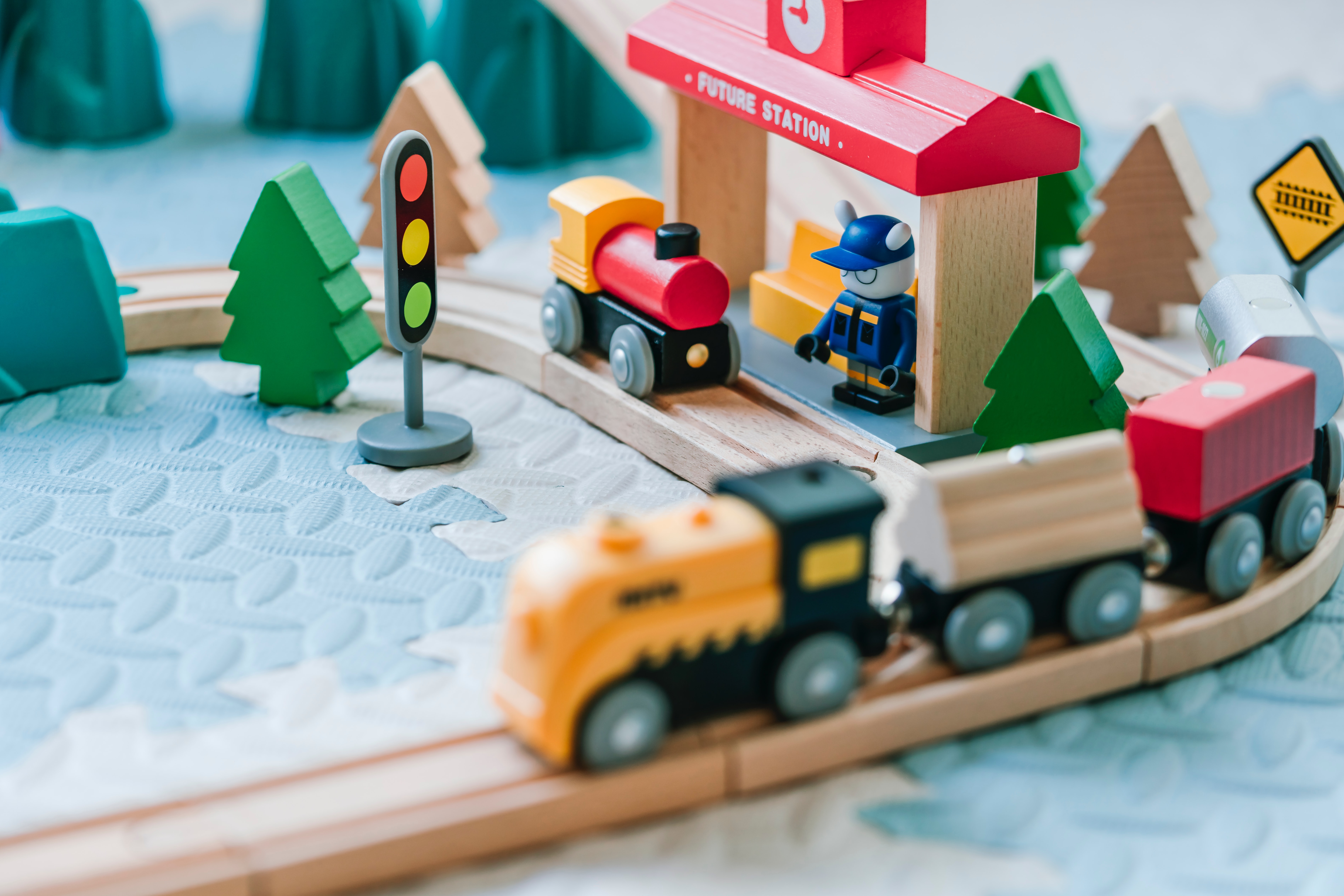 Toy Wooden Train